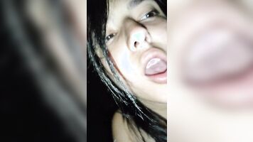 Cum Inside My Teen Best Friend's Tight Pussy At Night